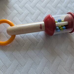 HABA Rattling Shaker Musical Percussion Instrument Sensory Toy